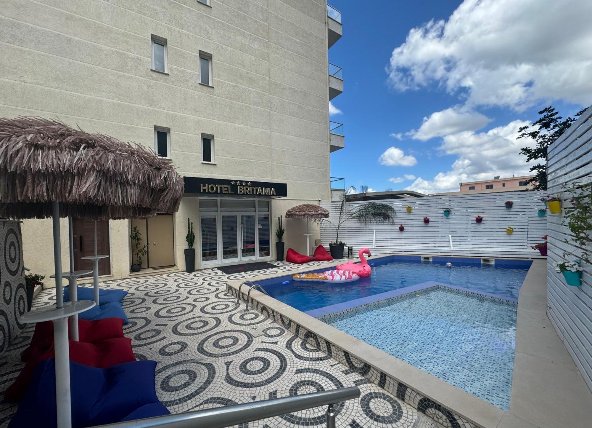 Hotel Britania Vlorë 外观 照片